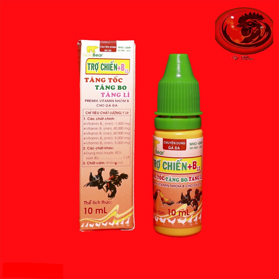 Trợ Chiến + B12 [10 ml] Tăng tốc, tăng bo, lì đòn