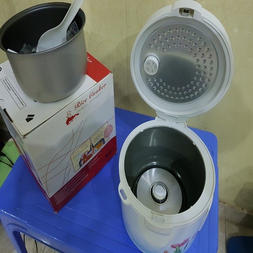 Nồi Cơm Điện Mini 1l Giá Rẻ (1-2 Người Ăn)