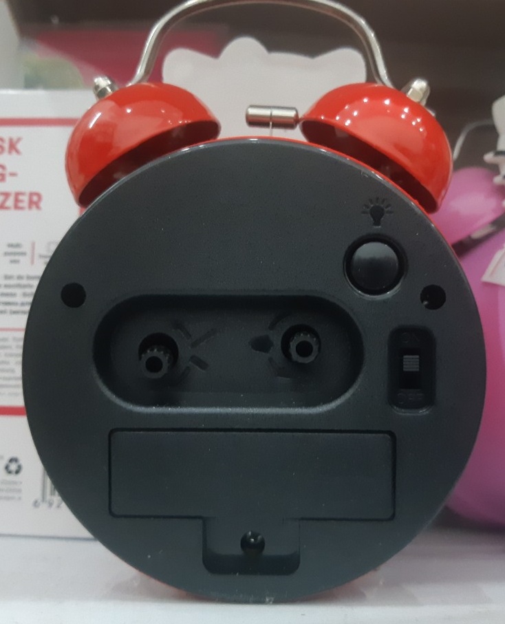 Đồng hồ báo thức gõ chuông Hello Kitty