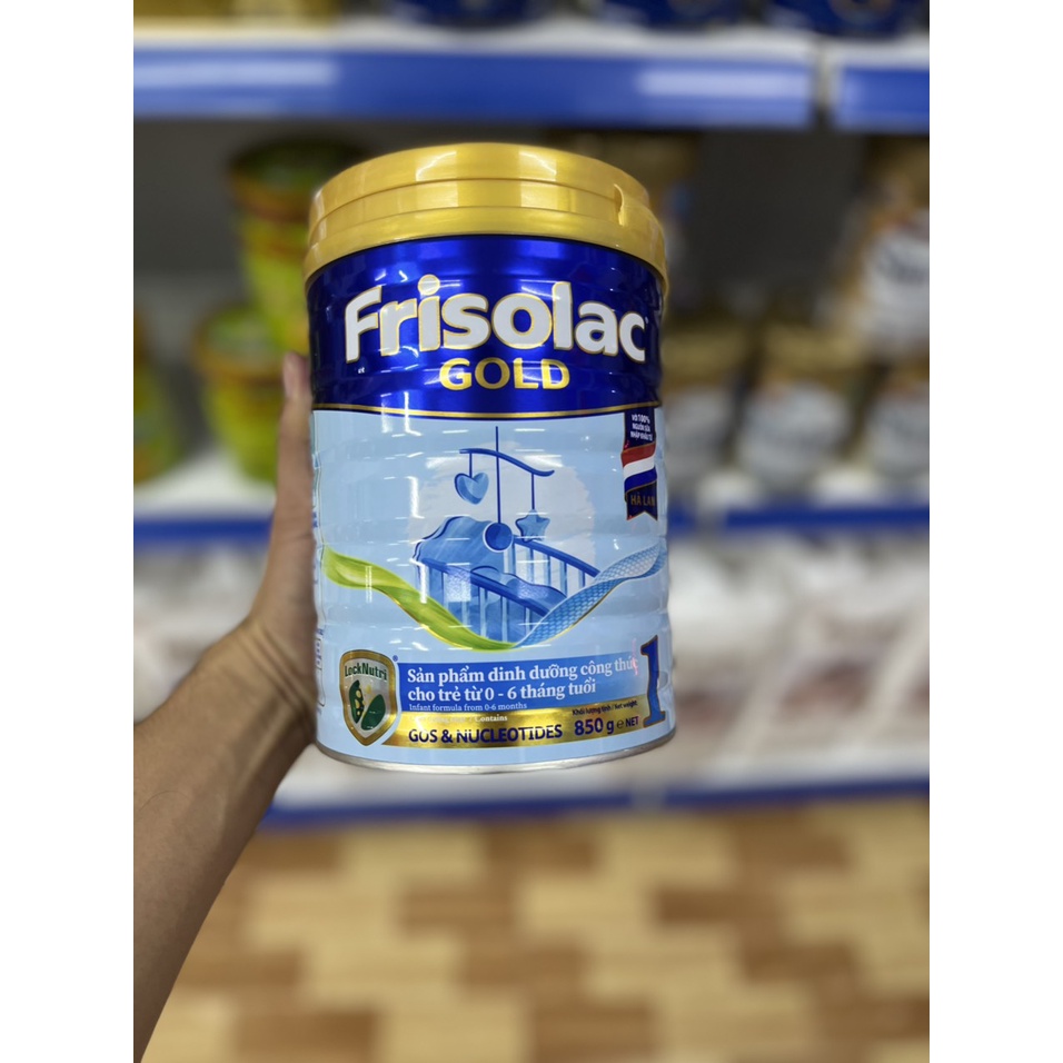 Sữa Bột Frisolac Gold 850G Đủ Số 1, 2, 3, 4