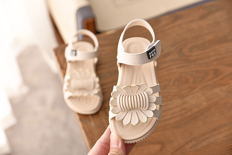 Giày sandal hoa xinh cho bé gái ES001