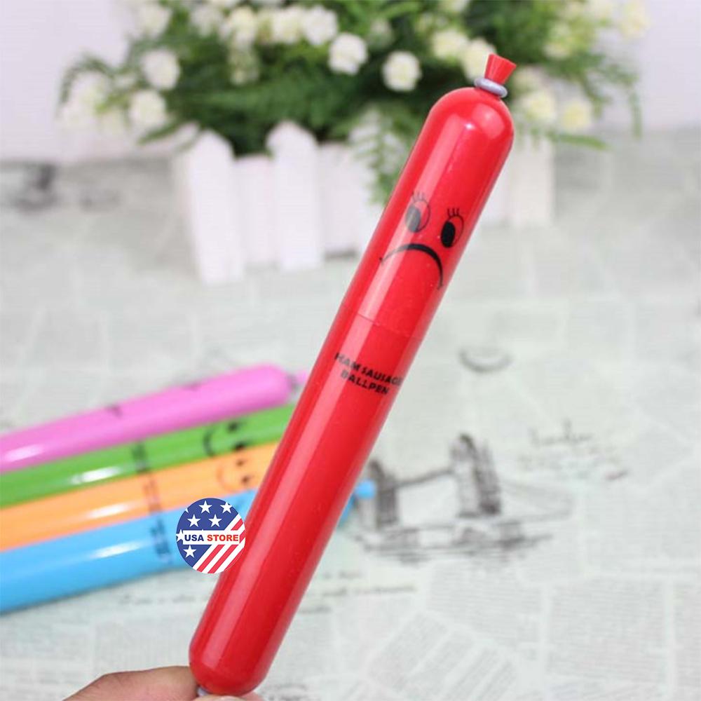 Bút Bi Kiểu Dáng Xúc Xích (Giao Màu Ngẫu Nhiên) HBook1062