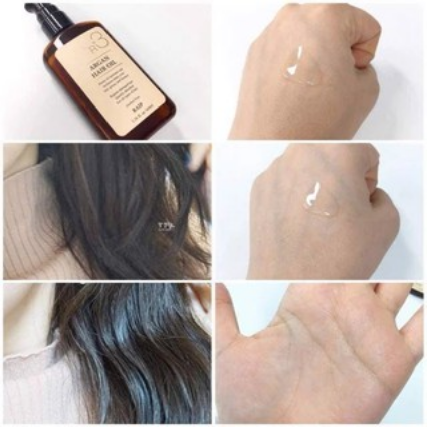 Dầu dưỡng tóc Argan oil Raip R3
