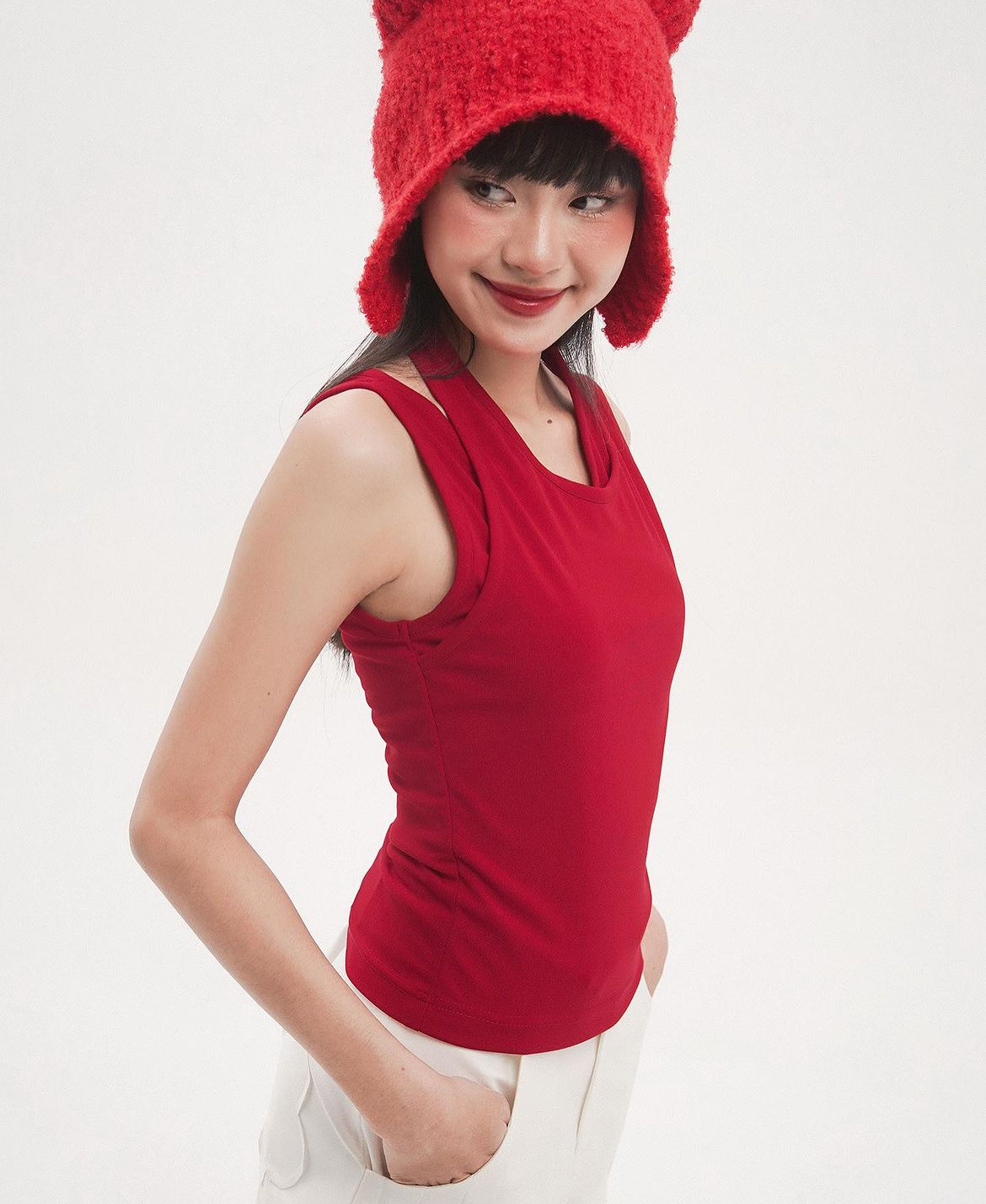 Double Moonshot - Áo thun kiểu Red Chill Top