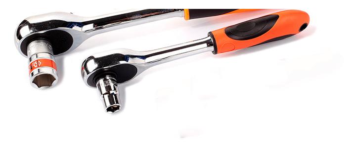 Cần siết Asaki AK-7863 C2-3 /8inch (Cam)