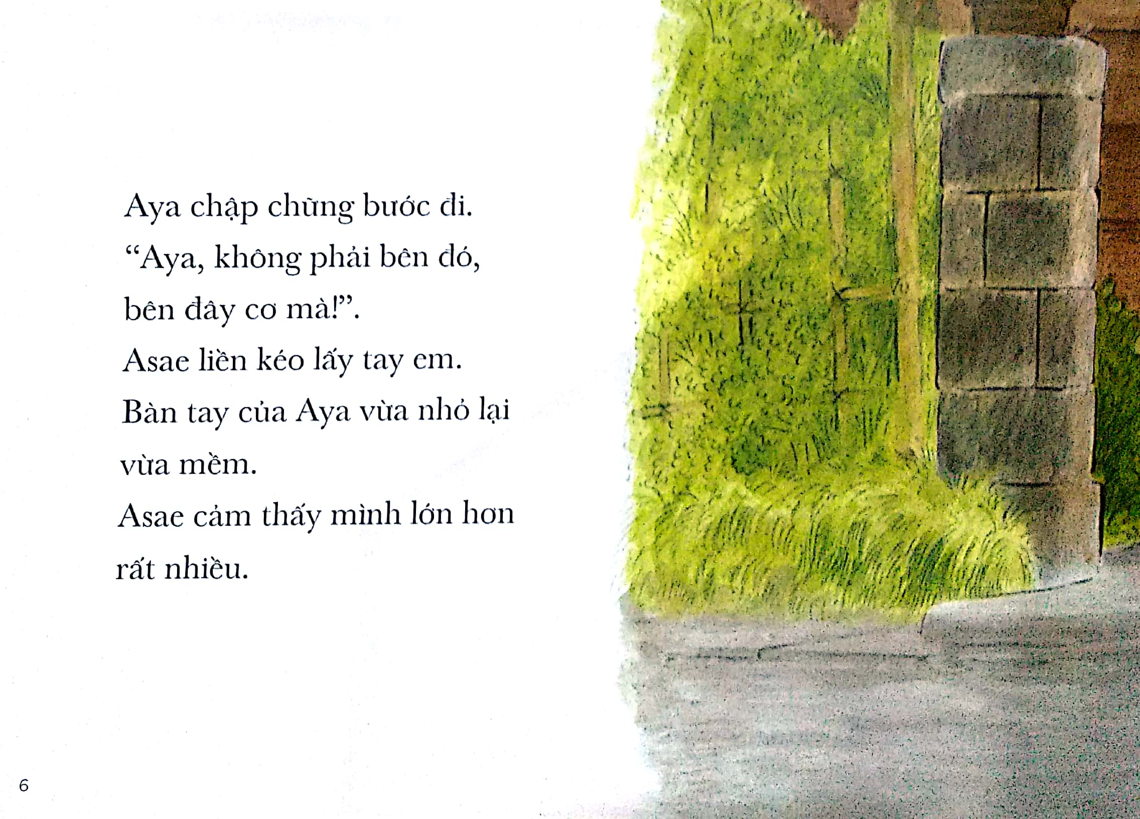 Fahasa - Asae Và Em Gái Bé Nhỏ (Ehon Nhật Bản)