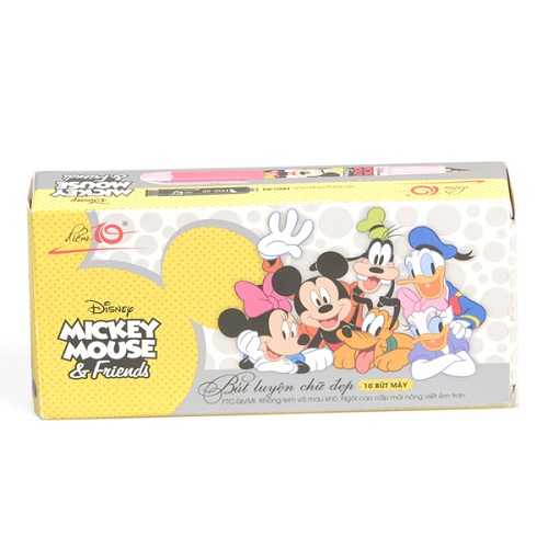 [HCM]HỘP 10 CÂY BÚT MÁY THIÊN LONG FTC-06 (CHỌN MỰC XANH HOẶC TÍM)