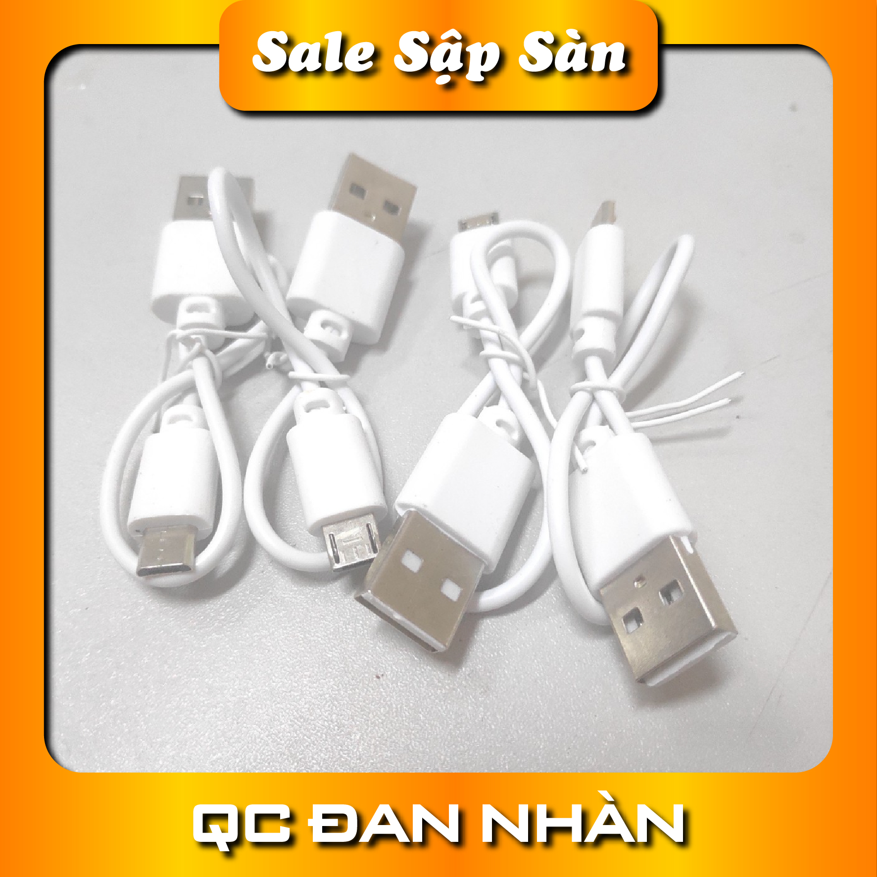 Dây sạc micro usb - Cáp sạc cổng ra micro usb giá rẻ