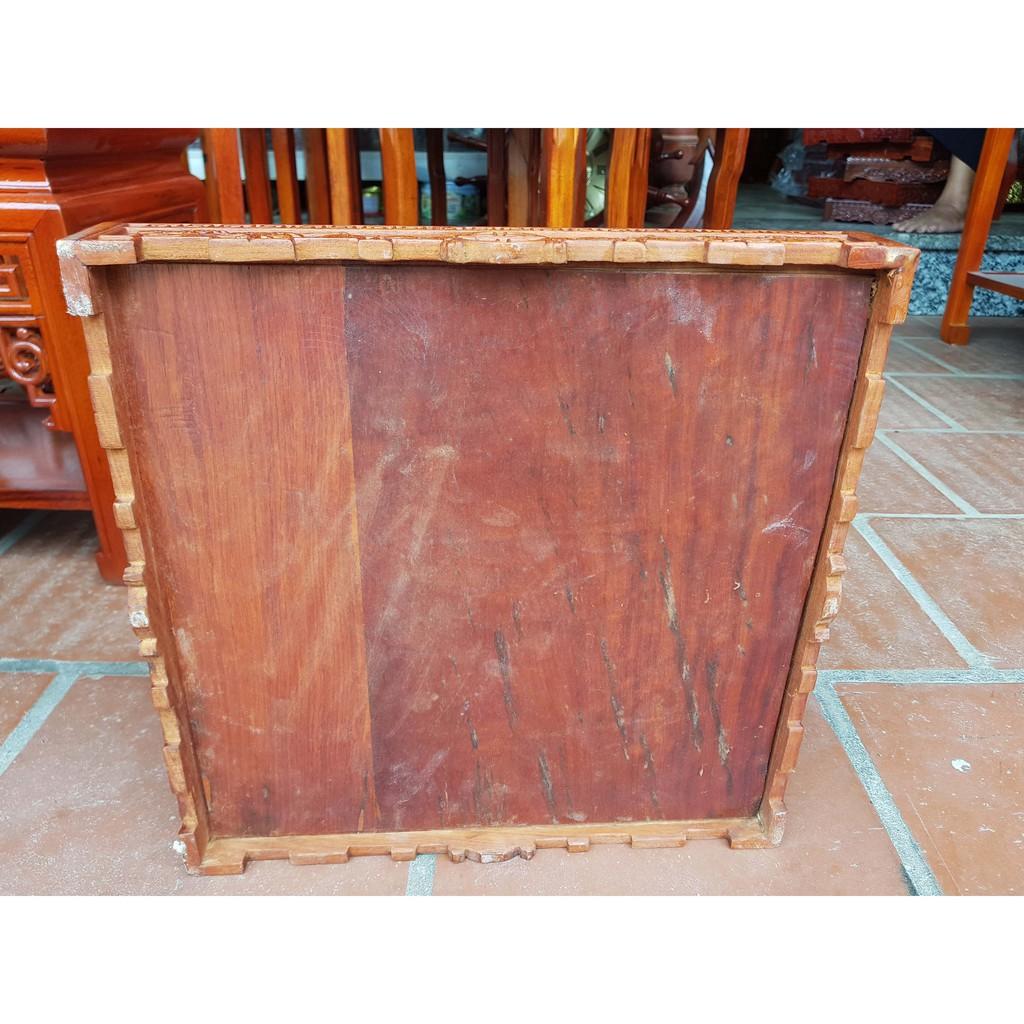 khay trà không lối thoát gỗ hương