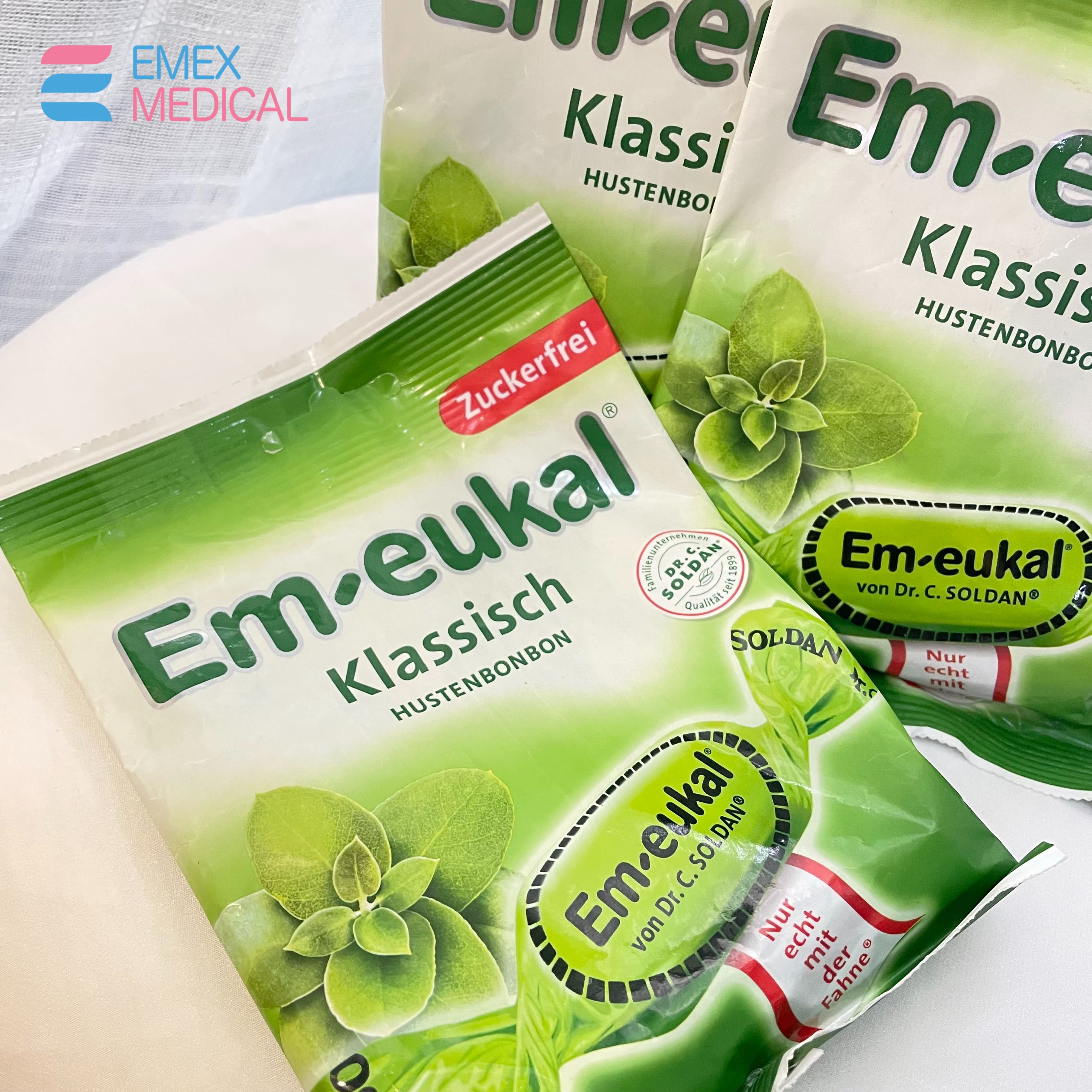 Kẹo ngậm thông cổ Em-eukal 75g