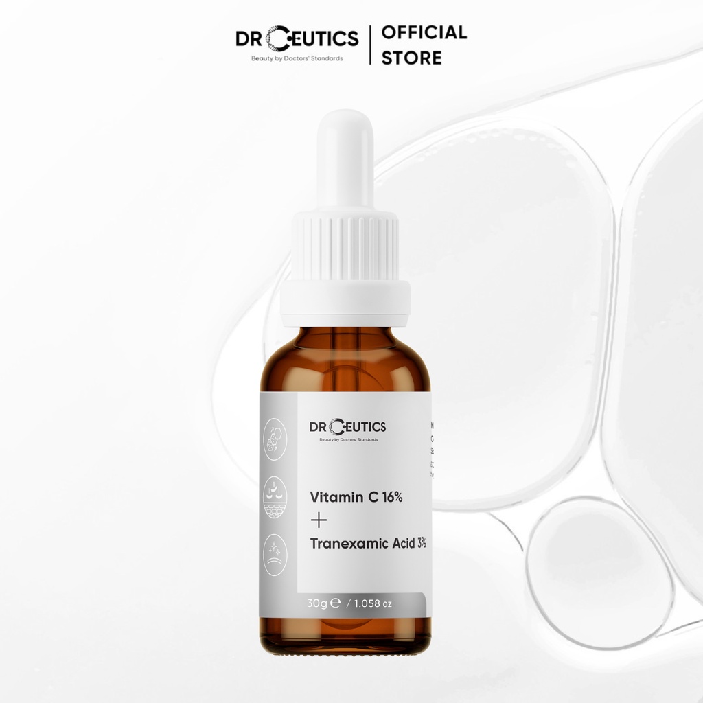 Serum DrCeutics Vitamin C 16%, Dưỡng Sáng Da 30ml