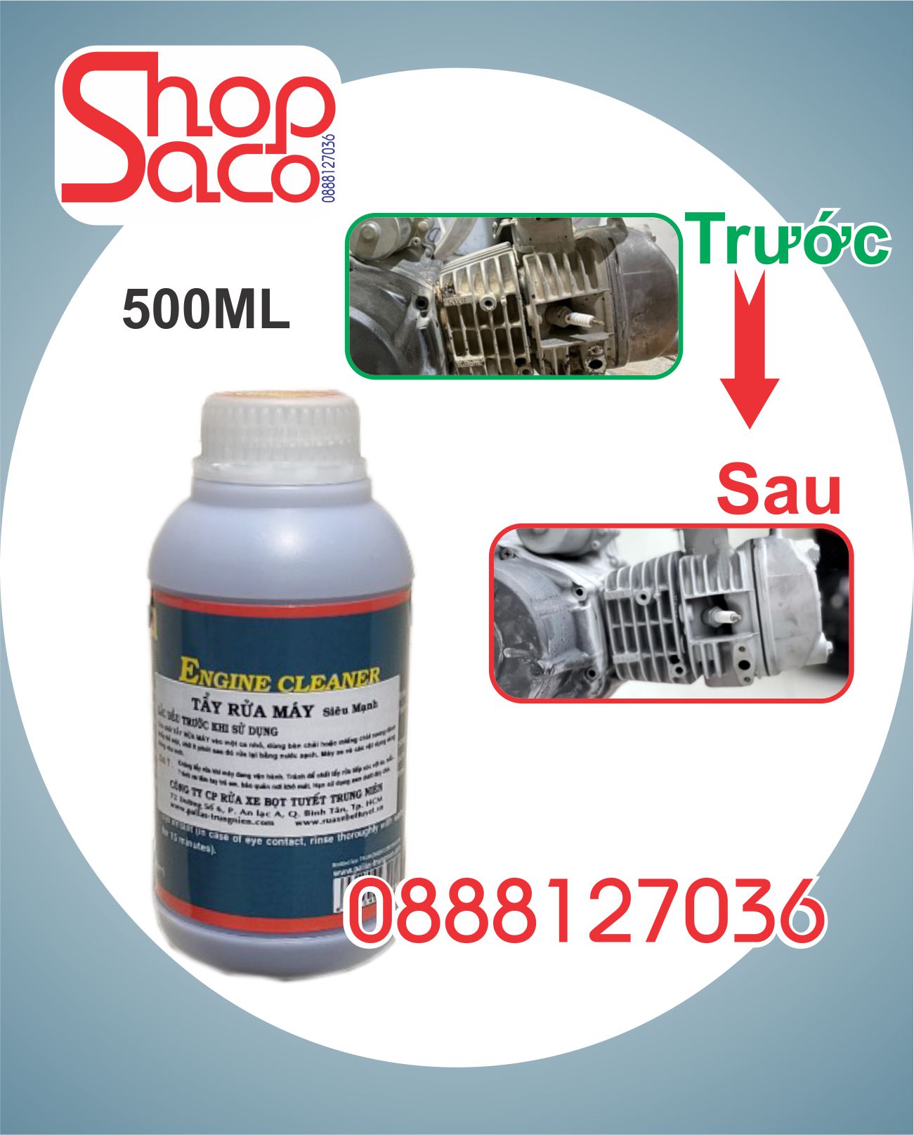 Tẩy Rửa Máy Pallas - 620ml