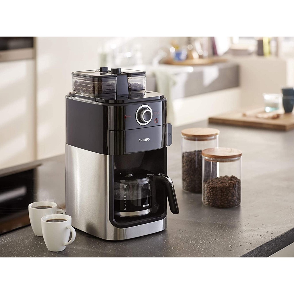 Máy Pha Cafe Philips Hd7769, 9 Mức Xay, Pha Vị Cà Phê Tuỳ Ý [Nhập Đức ]