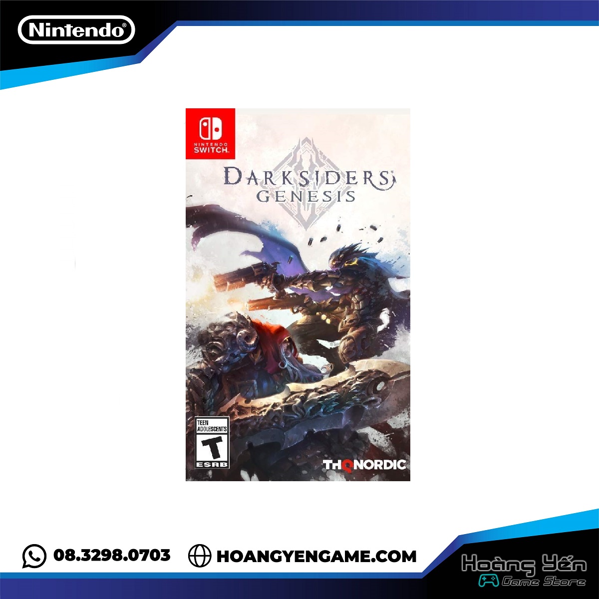 Thẻ game Darksiders genesis Nintendo switch