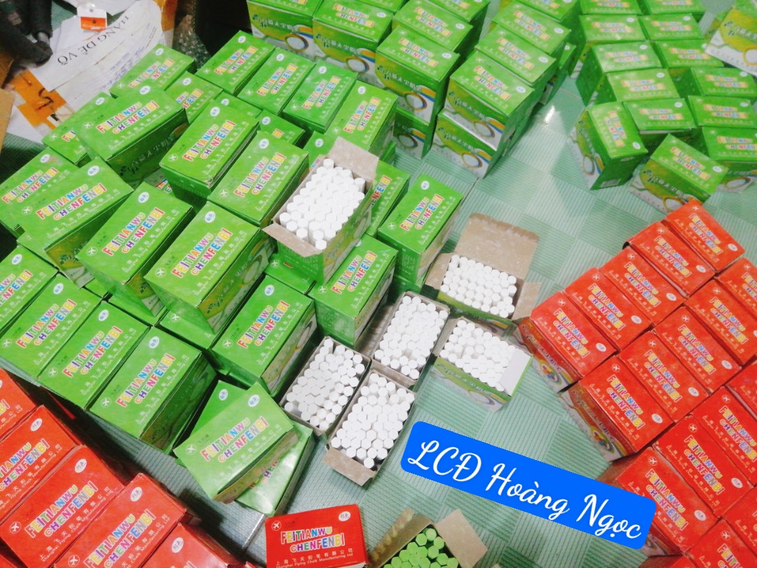 Phấn lục giác trắng - hộp 48 viên