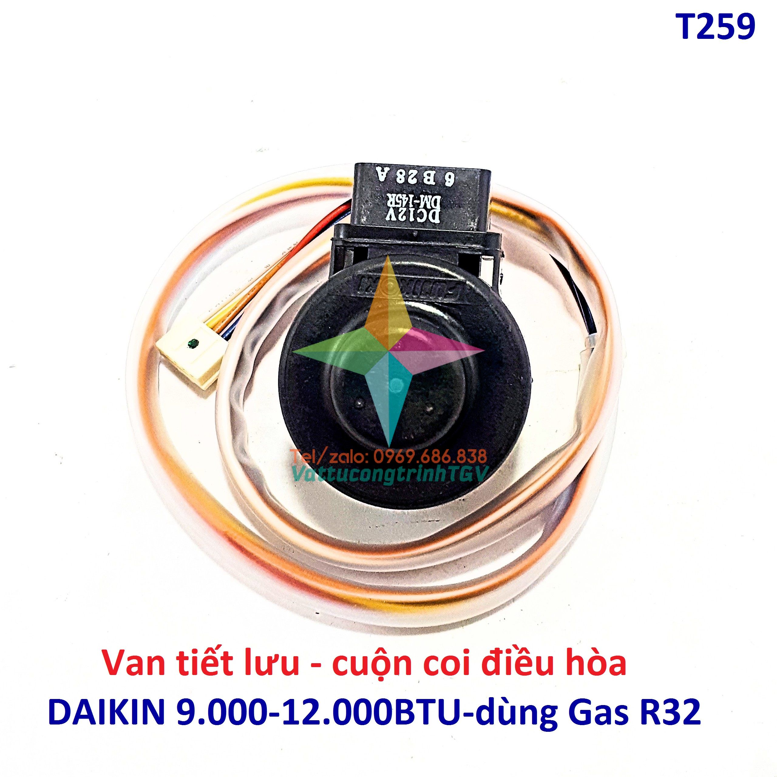 Van tiết lưu - Cuôn Coil chính hãng điều hòa DAIKIN 9000-12.000BTU Gas R32-R410a