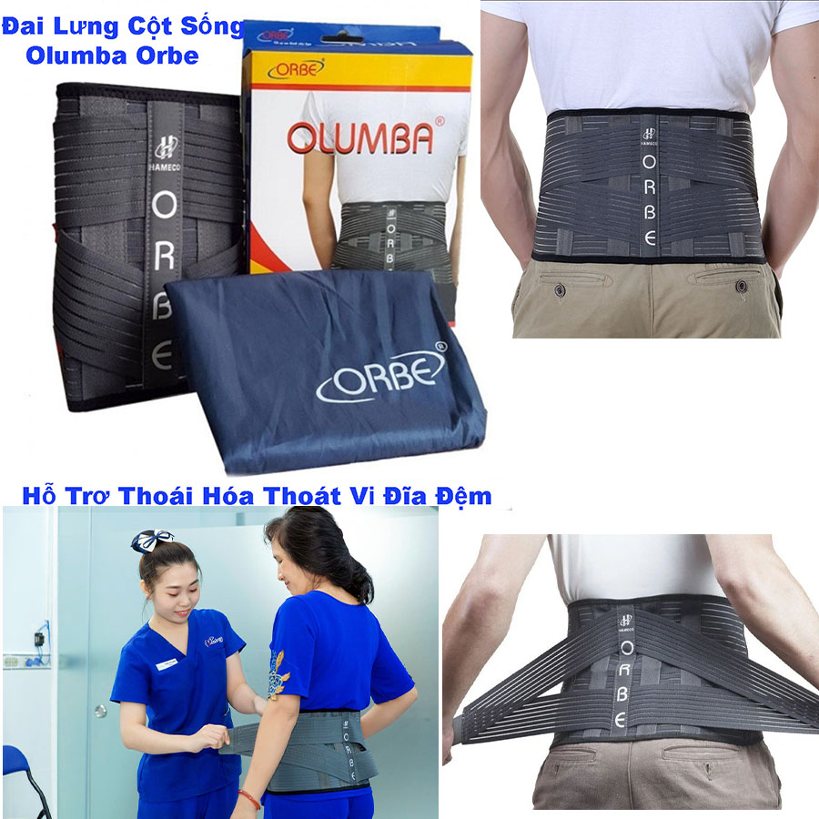 Đai Thắt Lưng Hỗ Trợ Cột Sống Olumba Obe