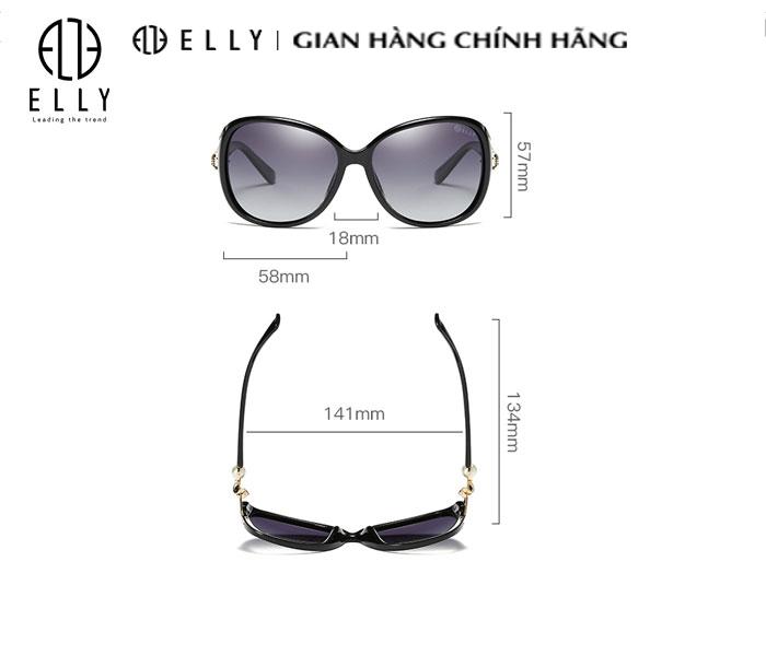 Kính mắt nữ thời trang cao cấp ELLY - EK57