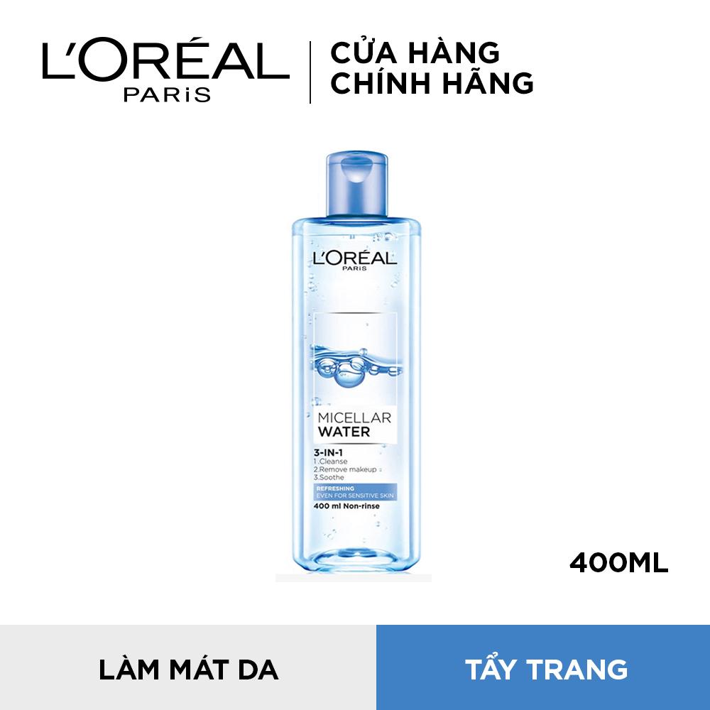 Nước Tẩy Trang L'Oreal Paris Micellar Water 400Ml