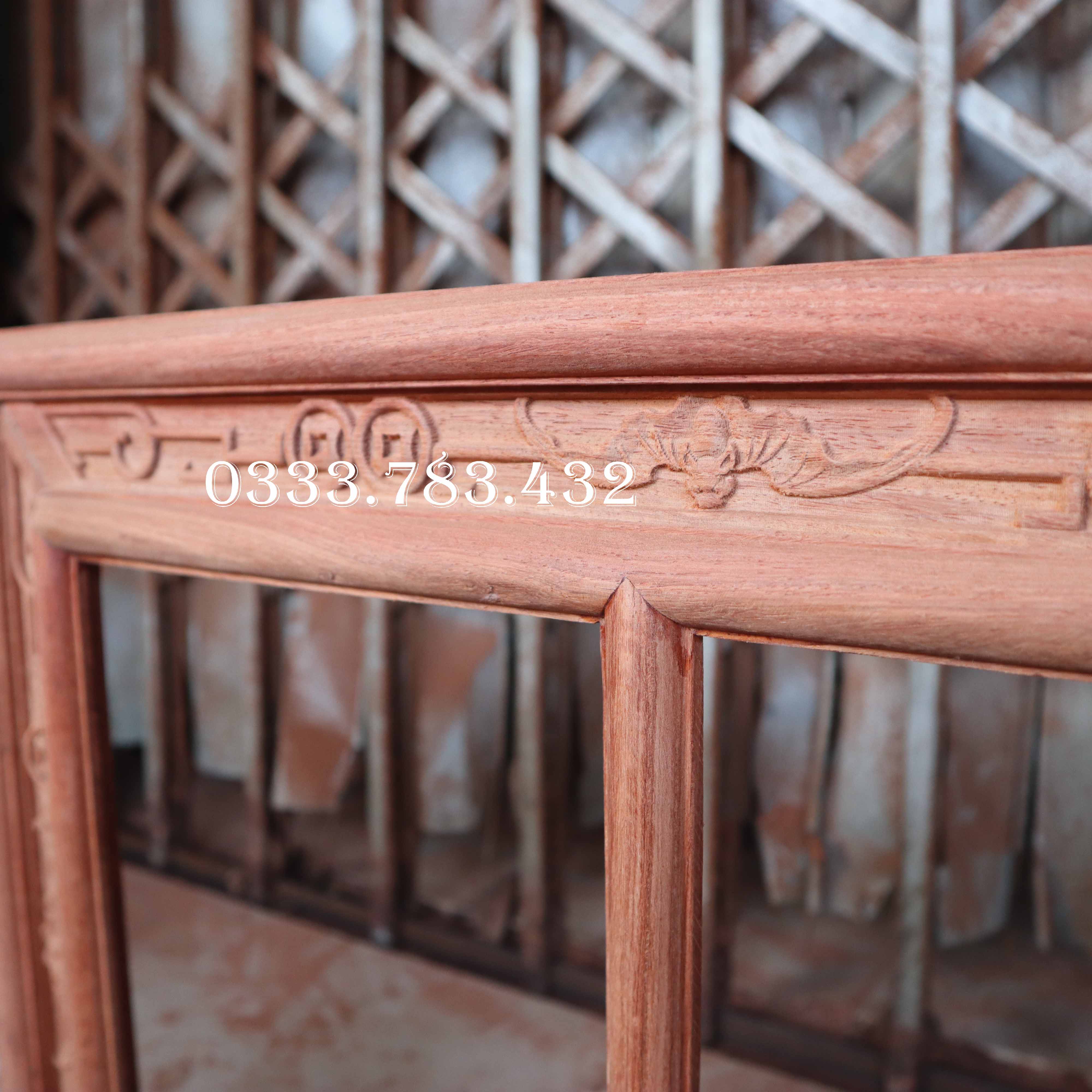 KHUNG ẢNH ĐÔI KÉP DƠI-KHUNG ẢNH THỜ ĐÔI (GỖ HƯƠNG CAO CẤP)