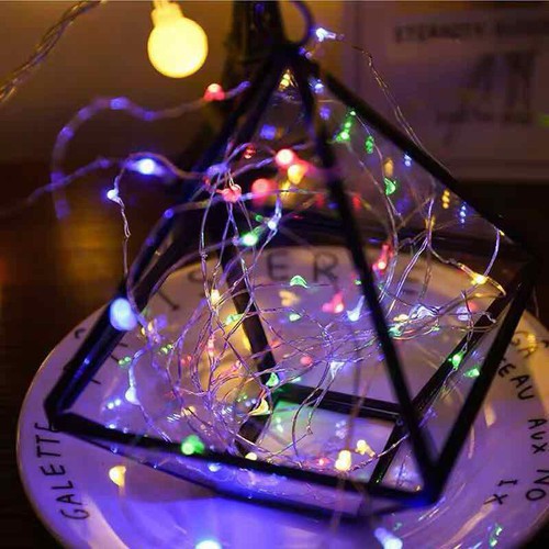 Đèn Led đom đóm, trang trí 3 mét Fairylight dùng pin AA