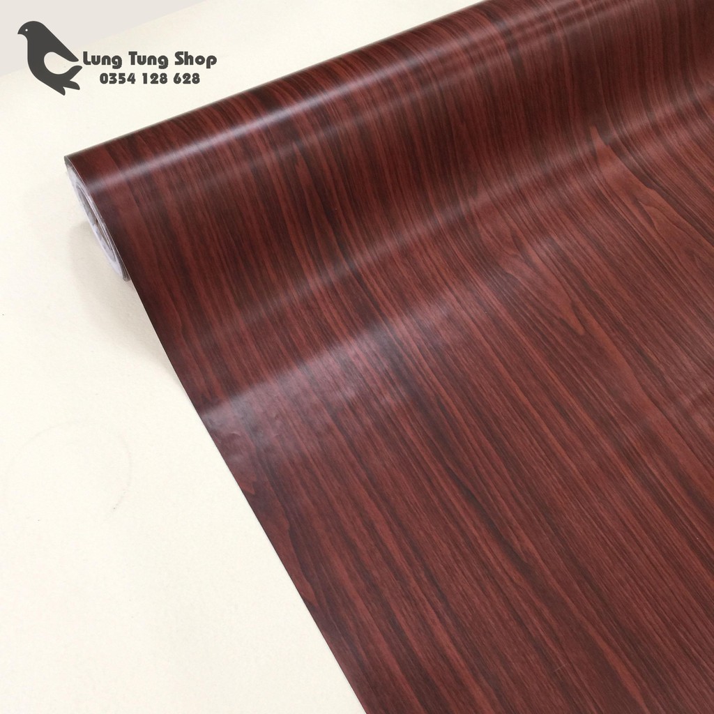 [ Khổ 1,2m - chọn màu ] Decal vân gỗ - giấy dán tường vân gỗ có keo