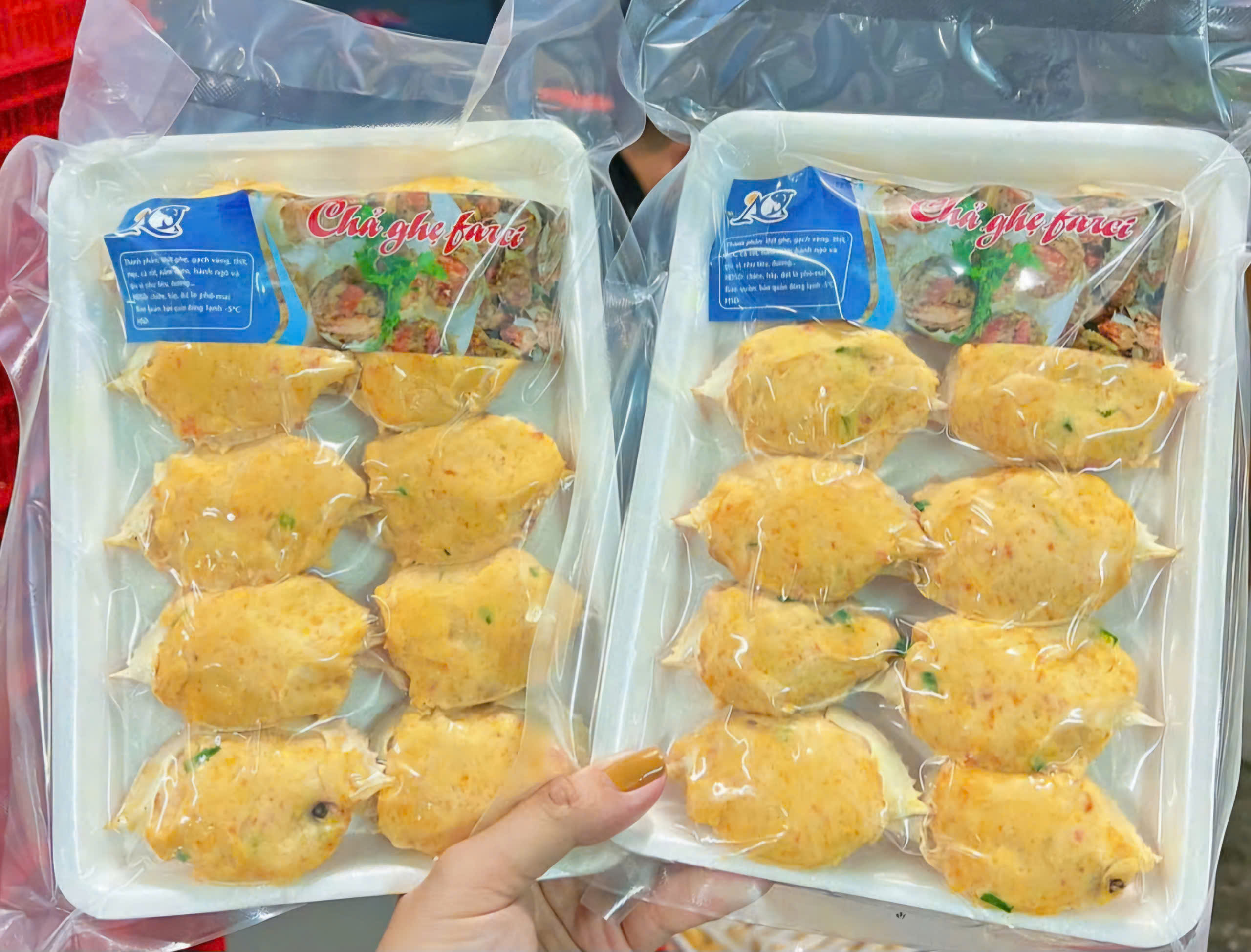 Khay 10 miếng Chả Ghẹ Facri siêu ngon