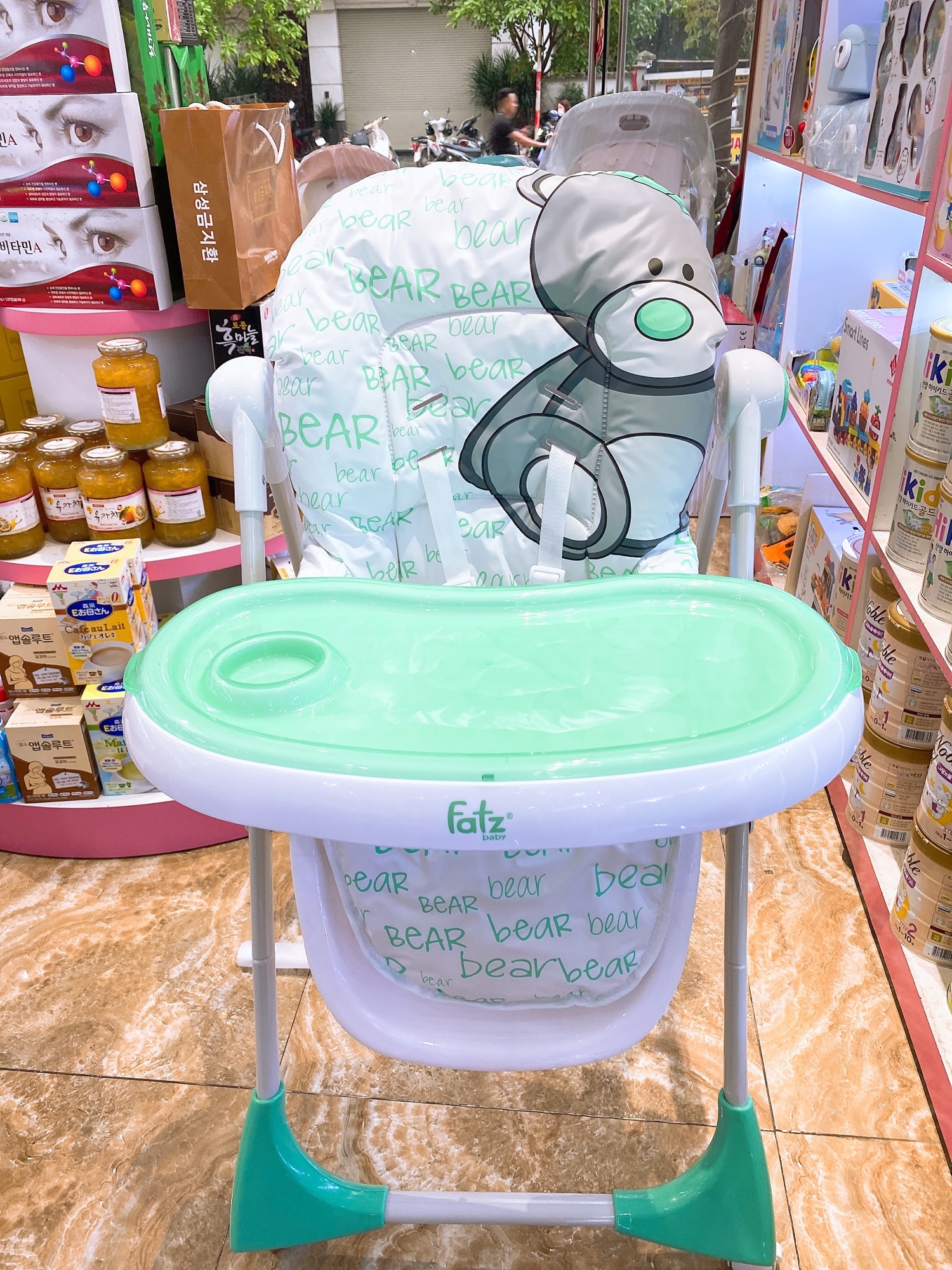 Ghế ăn dặm fatzbaby