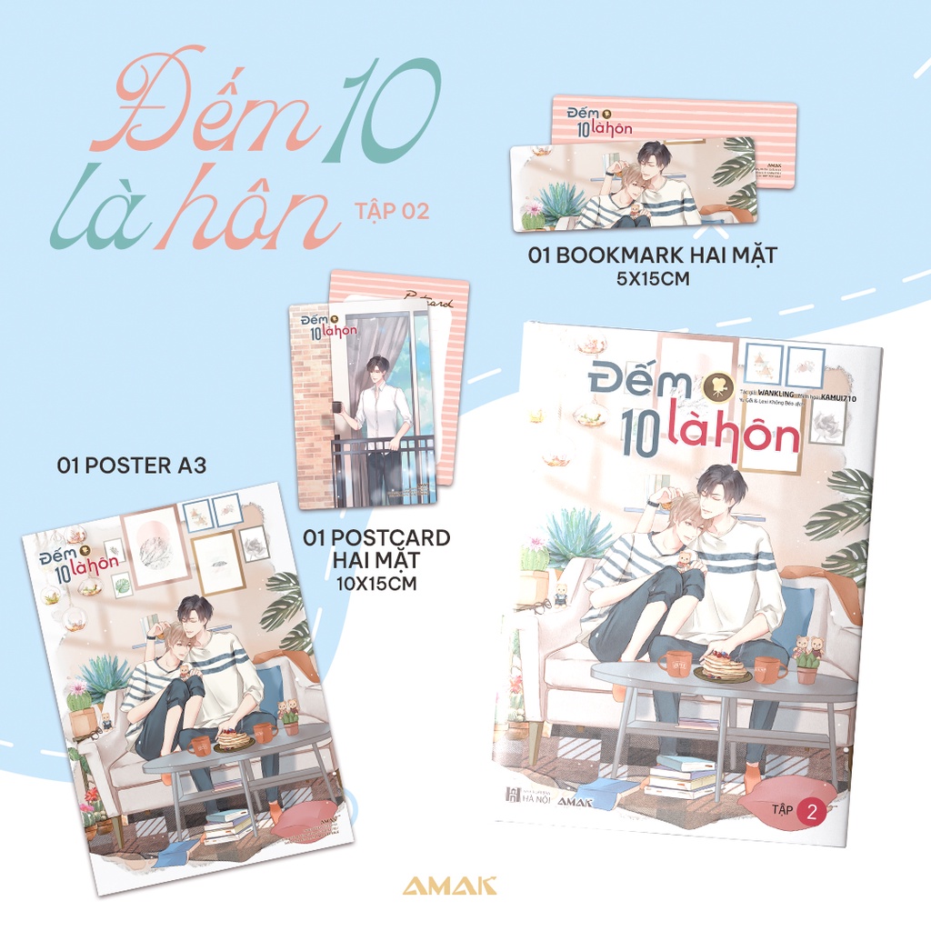 Sách - Đếm 10 Là Hôn (Cập nhật các tập)