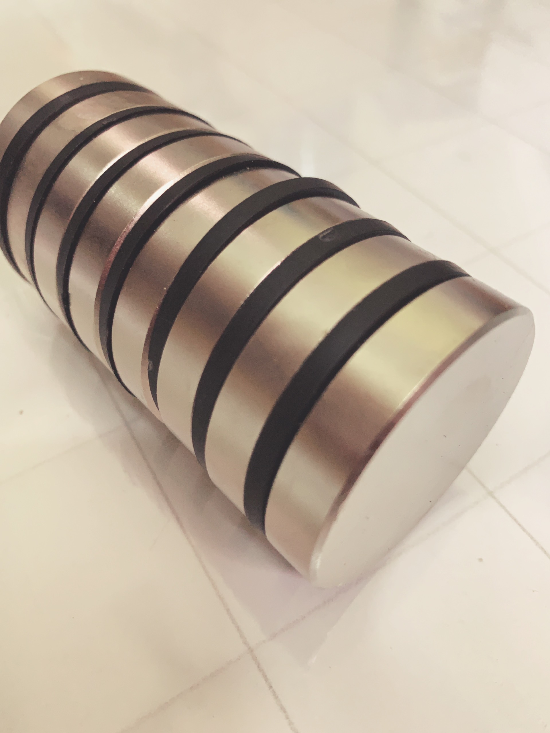 Nam châm viên đất hiếm 50x10mm loại nam châm đất hiếm