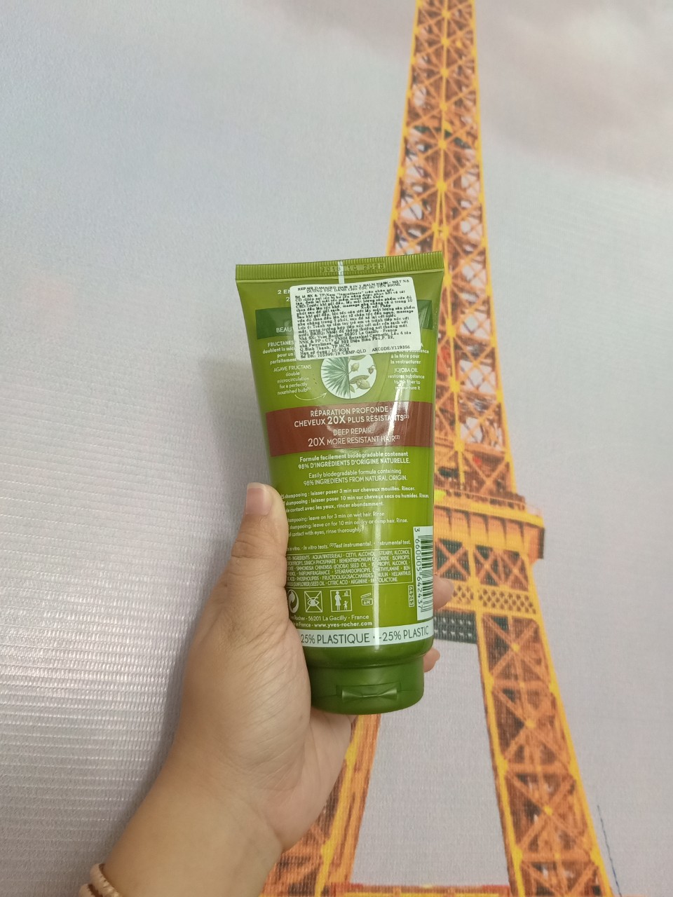 Mặt nạ phục hồi hư tổn tóc 200ml Yves Rocher