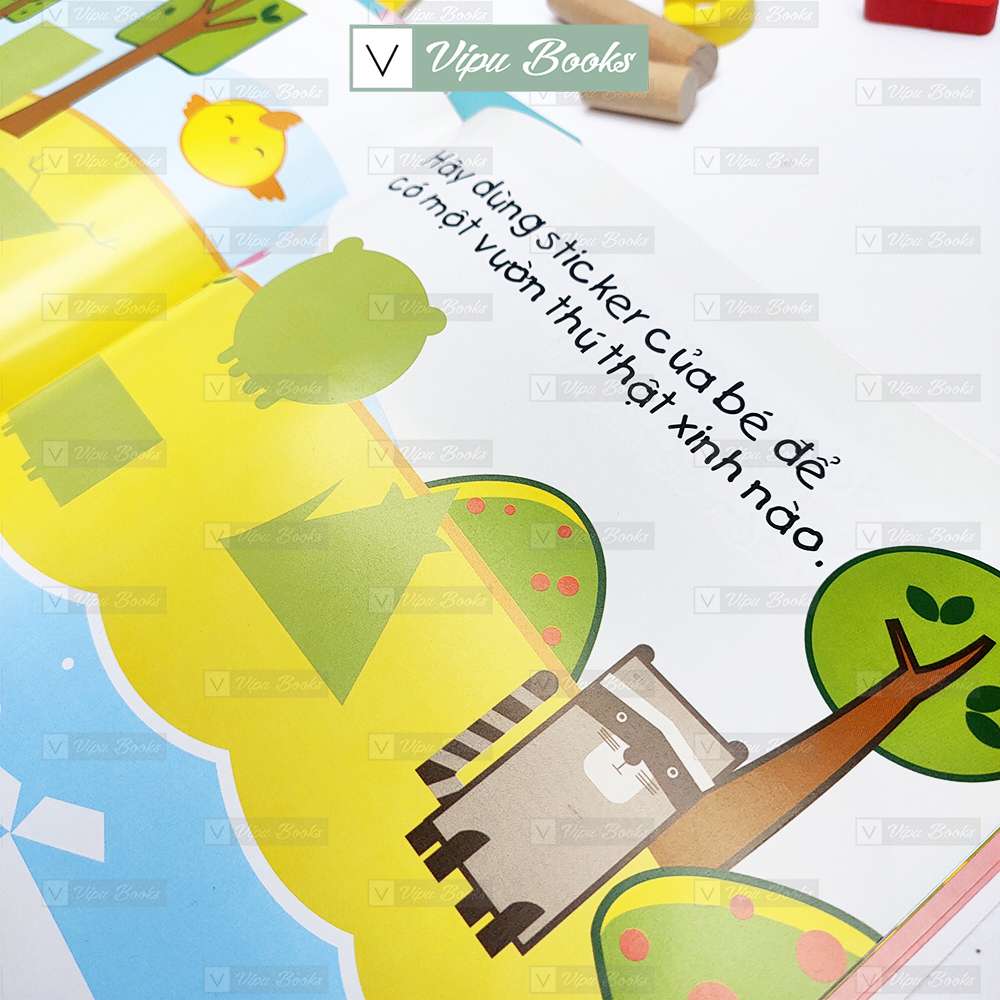 Sách - Miếng Dán Thông Minh Cho Bé - My First Sticker Book (Bộ 3 Cuốn)