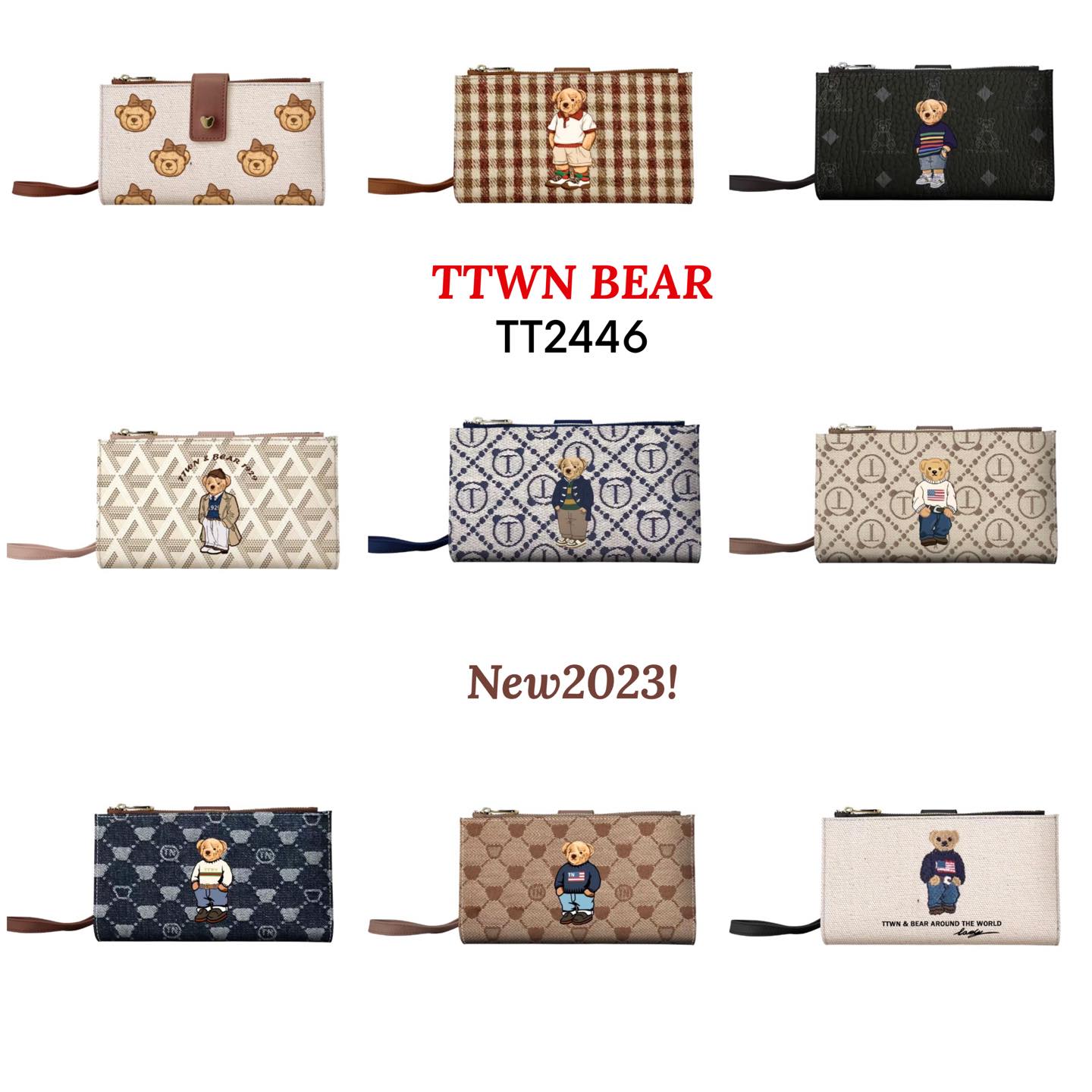 Ví clutch TTWN BEAR TT2446 chính hãng