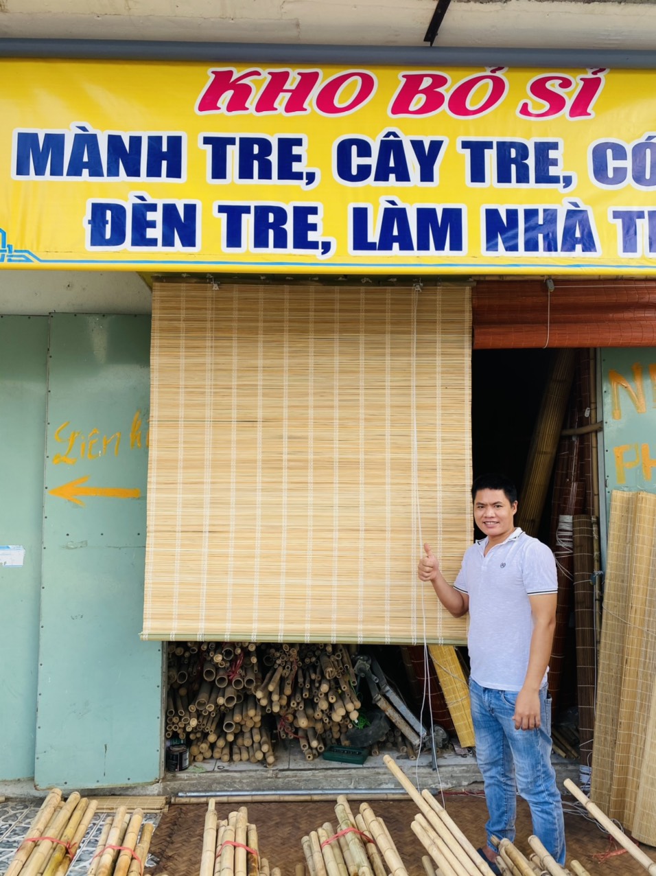 Mành tre che nắng giá rẻ độ bền 3-4 năm