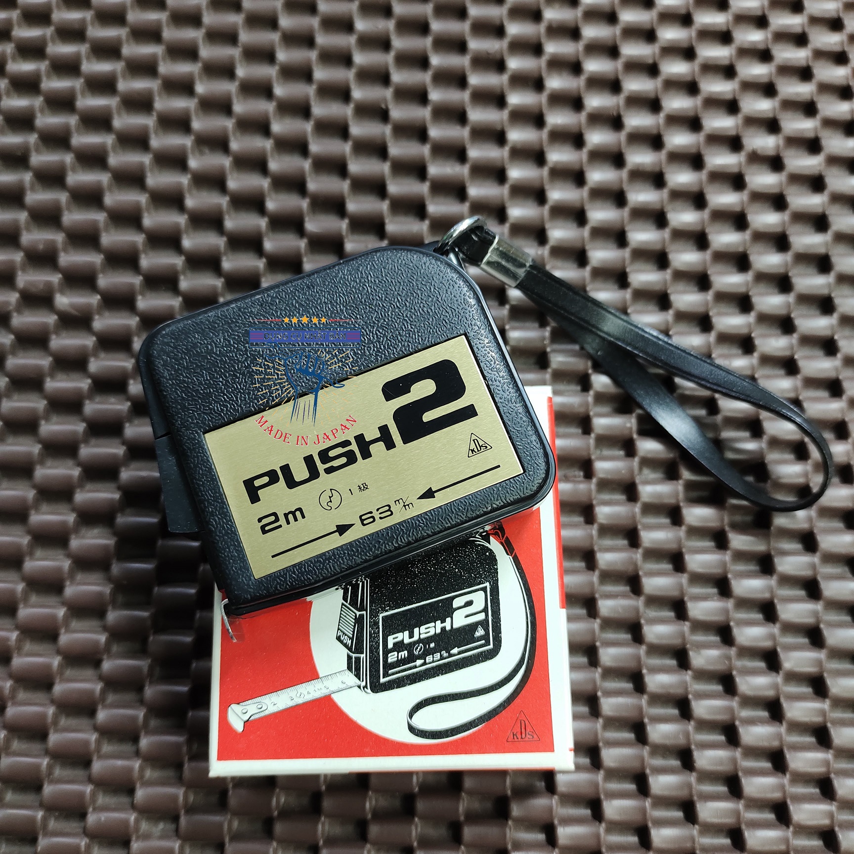 Thước cuộn thép 2m KDS W-252 Nhật Bản