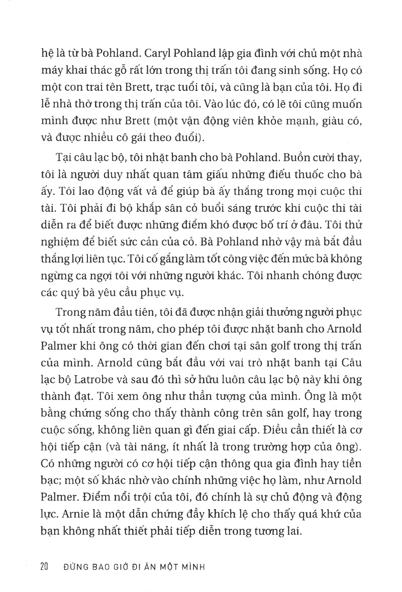 Đừng Bao Giờ Đi Ăn Một Mình (Tái Bản)