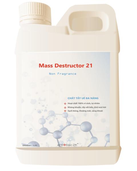 Hoạt chất lau sàn đa năng, kháng khuẩn Mass Destructor 21_Non Fragrance