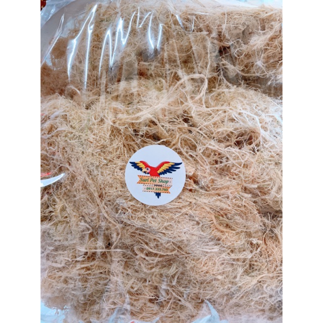 Rác lót tổ cho chim yếnfinch gói 500g