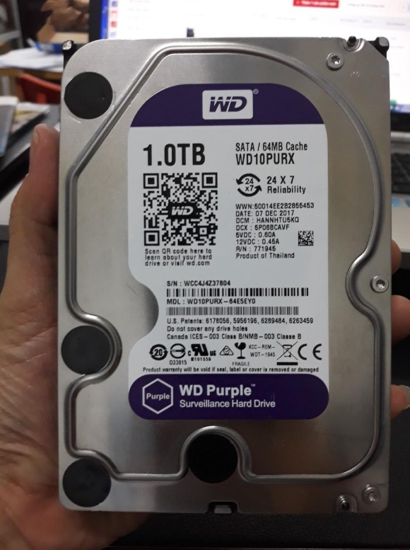 Ổ cứng HDD 1T SATA cho máy tính PC và Camera