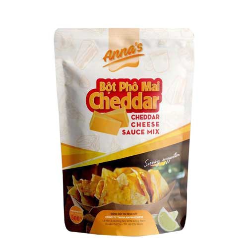 Bột Phô Mai Cheddar Anna's 500gr