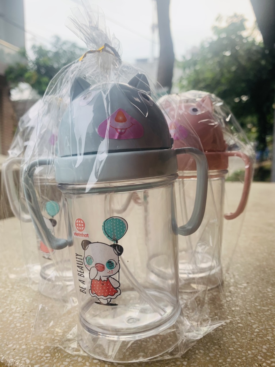 Bình tập uống nước cho bé 200ml