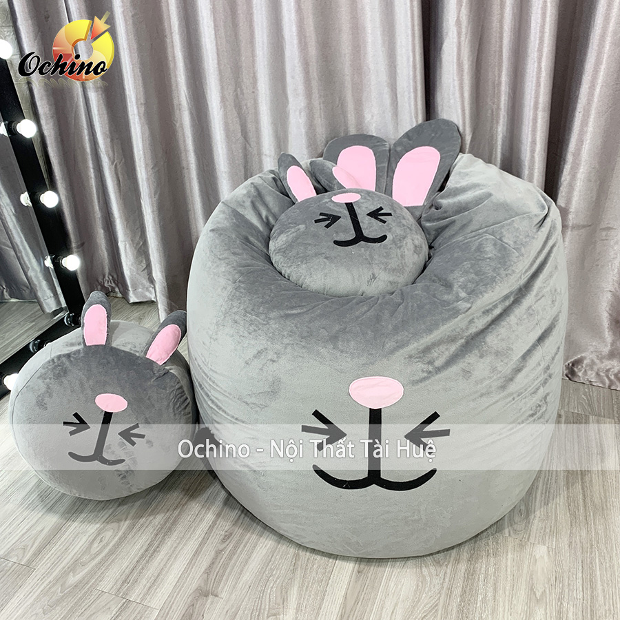 (FREE SHIP) Ghế Lười Hạt Xốp Hình Hoa Quả Siêu Xinh Gồm 3 món size To 90-120cm ( Đủ cả Lõi Xốp săn Hàng)