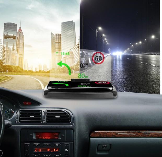 Smart1688 Head Up Display HUD hiển thị tốc độ trên kính lái