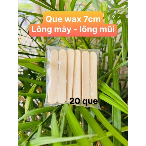 Que gỗ wax lông mũi lông mày