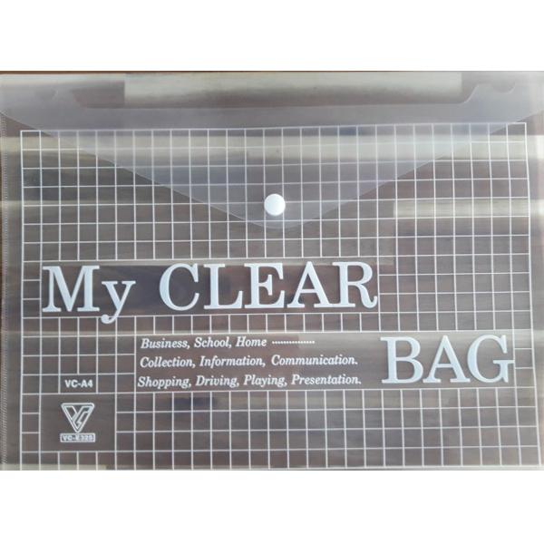 12 cái bìa nút My Clear A4