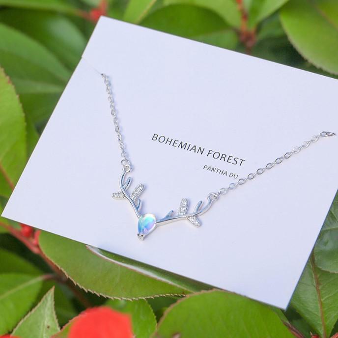Italian Silver S925 Cute Silver Bangles High-end Silver Horn-retaining Bracelets with Blue Stone Sparkling Beautiful Fashion for Women BG297538-6