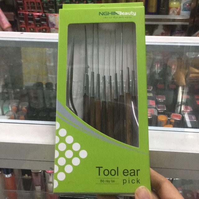BỘ RÁY TAI 10 MÓN NGHĨA BEAUTY TOOL EAR PICK