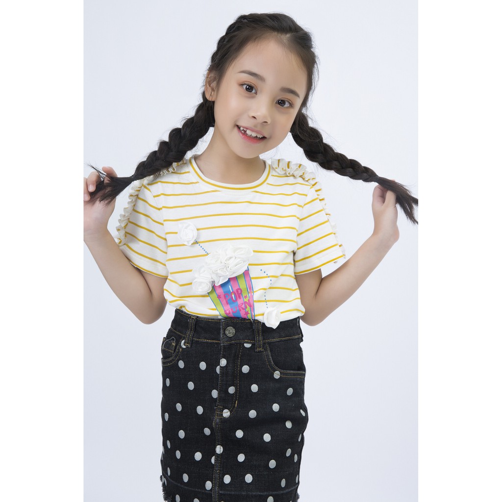 Chân váy bé gái IVY moda MS 32G0271