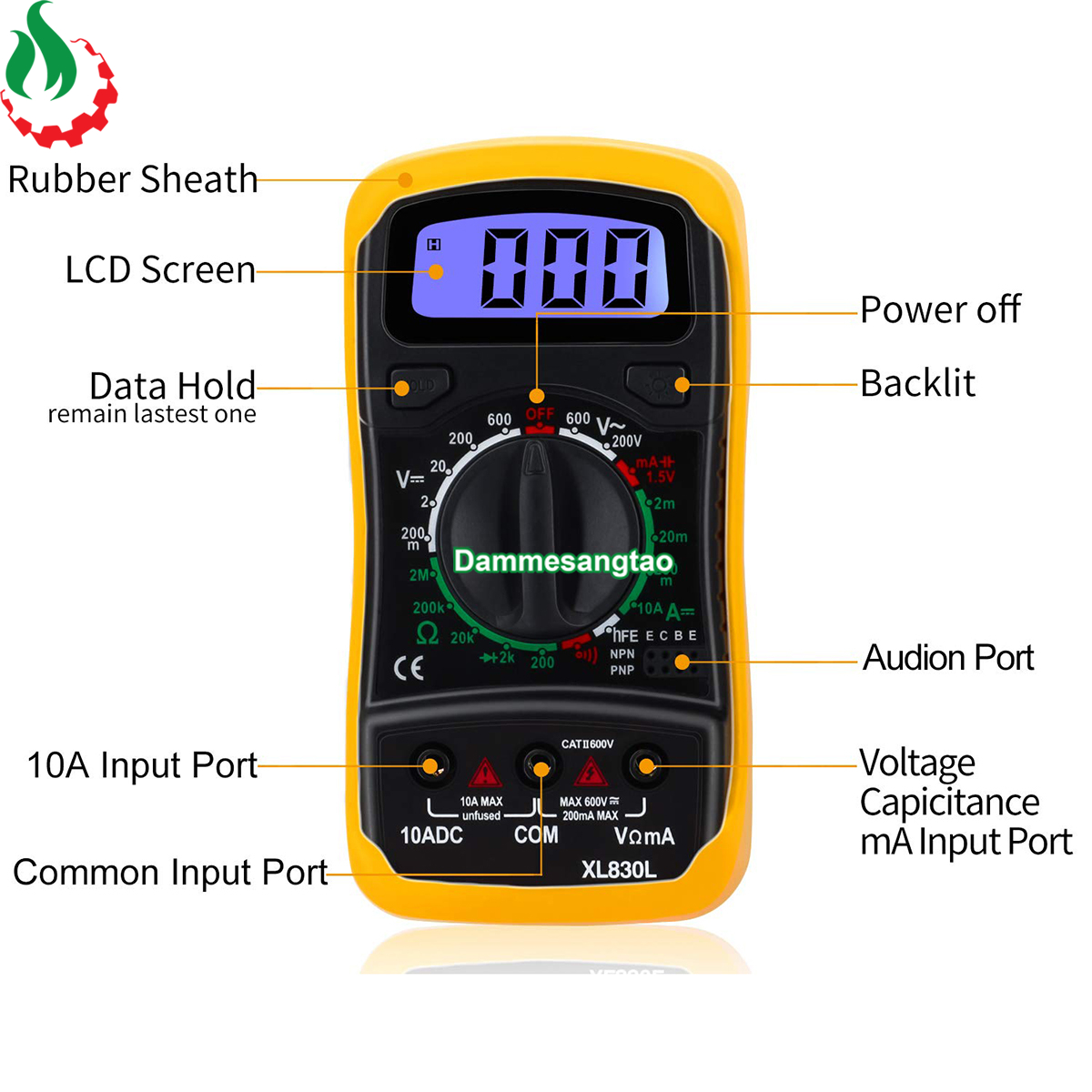 Đồng hồ đo vạn năng vom XL830L