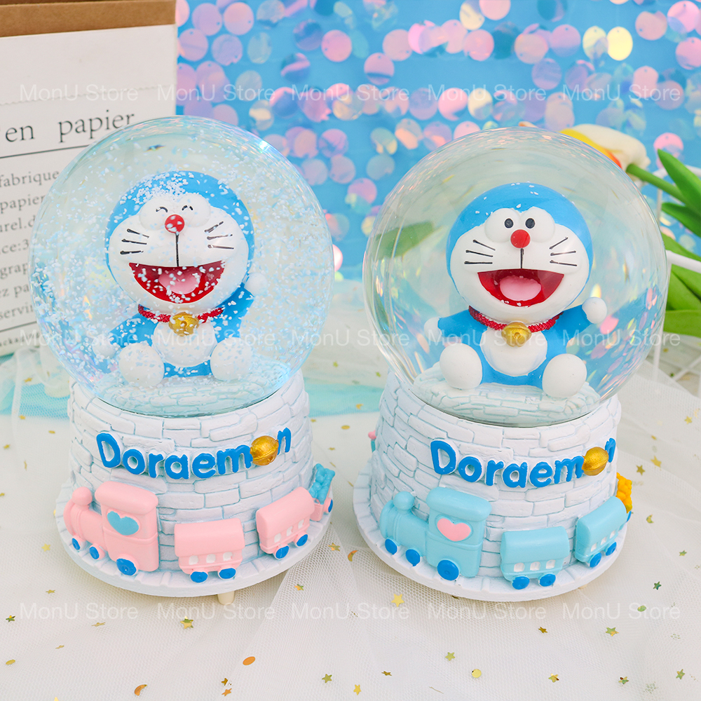 Quả cầu pha lê DORAEMON DOREMON có nhạc dễ thương cute MON0068
